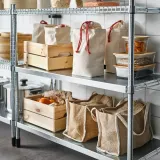 IKEA GULLRISMOTT (ИКЕА ГУЛЛРИСМОТТ) — Мешок для хранения продуктов, для картофеля, 9,0 л — фото 3