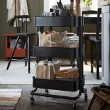 IKEA GULLRISMOTT (ИКЕА ГУЛЛРИСМОТТ) — Мешок для хранения продуктов, для картофеля, 9,0 л — фото 4