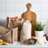 IKEA GULLRISMOTT (ИКЕА ГУЛЛРИСМОТТ) — Мешок для хранения продуктов, для картофеля, 9,0 л — фото 5