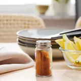 IKEA GULDFISK (ИКЕА ГУЛДФИСК) — Контейнер для специй, прозрачное стекло/нержавеющая сталь, 6 мл — фото 3