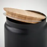 IKEA EKLATERA (ИКЕА ЕКЛАТЕРА) — Банка с крышкой, черная, 1,1 л — фото 4