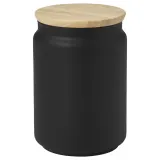 IKEA EKLATERA (ИКЕА ЕКЛАТЕРА) — Банка с крышкой, черная, 1,1 л — фото 1