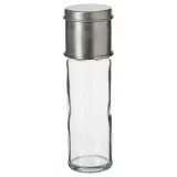 IKEA CITRONHAJ (ИКЕА СИТРОНХАЙ) — Кофемолка, прозрачное стекло/нержавеющая сталь, 15 см — фото 1