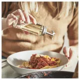 IKEA CITRONHAJ (ИКЕА СИТРОНХАЙ) — Бутылка для уксуса/спирта, прозрачное стекло/нержавеющая сталь, 16 см — фото 6