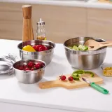 IKEA CIKLID (ИКЕА СИКЛИД) — Миска с крышкой, набор из 3 штук. — фото 2