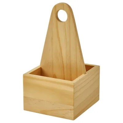 IKEA CHOKLADHAJ (ИКЕА СХОКЛАДХАЙ) — Настольный органайзер, дерево, 12x11 см