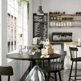 IKEA CHOKLADHAJ (ИКЕА СХОКЛАДХАЙ) — Настольный органайзер, дерево, 12x11 см — фото 4