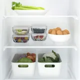 IKEA BESTÄMMA (ИКЕА БЕСТЭММА) — Контейнер для пищевых продуктов с крышкой, стекло, 0,5 л — фото 3