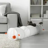IKEA UTSÅDD (ИКЕА УТСОДД) — Игровой туннель для кошек, белый/оранжевый — фото 2