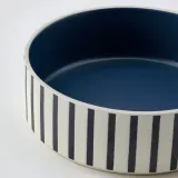 IKEA UTSÅDD (ИКЕА УТСОДД) — Миска для животных, полосатый узор, черный/синий/зеленый, 15 см — фото 7