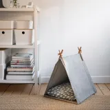 IKEA UTSÅDD (ИКЕА УТСОДД) — Домик для кошки, серый/ войлок — фото 2