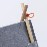 IKEA UTSÅDD (ИКЕА УТСОДД) — Домик для кошки, серый/ войлок — фото 6