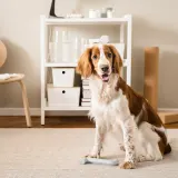 IKEA UTSÅDD (ИКЕА УТСОДД) — Игрушка для собак, серо-голубая — фото 5