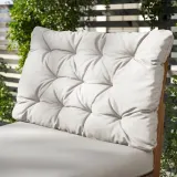 IKEA KUDDARNA (ИКЕА КУДДАРНА) — Подушка для спины, уличная, светло-серо-бежевая, 62x44 см — фото 3