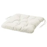 IKEA KUDDARNA (ИКЕА КУДДАРНА) — Подушка для кресла, сад, светло-серо-бежевый, 44x44 см — фото 1