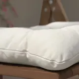 IKEA KUDDARNA (ИКЕА КУДДАРНА) — Подушка для кресла, сад, светло-серо-бежевый, 44x44 см — фото 2