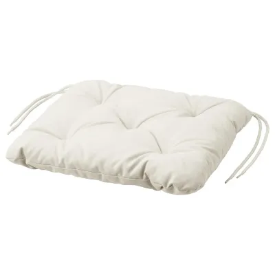 IKEA KUDDARNA (ИКЕА КУДДАРНА) — Подушка для кресла, сад, светло-серо-бежевый, 36x32 см