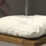 IKEA KUDDARNA (ИКЕА КУДДАРНА) — Подушка для кресла, сад, светло-серо-бежевый, 36x32 см — фото 2