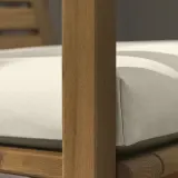 IKEA KUDDARNA (ИКЕА КУДДАРНА) — Подушка для сиденья, садовая, светло-серо-бежевая, 62x62 см — фото 2