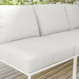 IKEA FRÖSÖN (ИКЕА ФРОСОН) — Чехол для подушки на сиденье, открытый бежевый, 62x62 см — фото 4