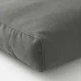 IKEA FRÖSÖN (ИКЕА ФРОСОН) — Чехол для подушки на спинку сиденья, открытый темно-серый, 62x44 см — фото 3