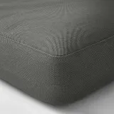 IKEA FRÖSÖN/DUVHOLMEN (ИКЕА ФРОСОН/ДУВХОЛМЕН) — Подушка для сиденья, садовая, темно-серая, 124x62 см — фото 2
