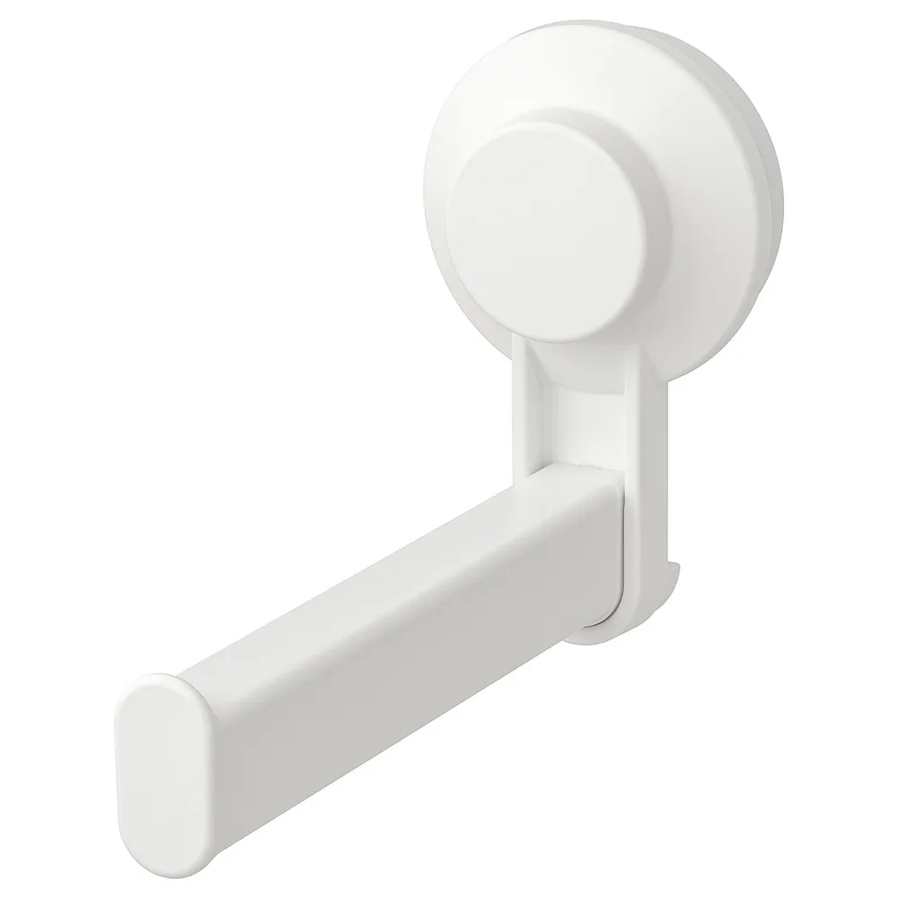 IKEA TISKEN (ИКЕА ТИСКЕН) — Держатель для бумаги с присоской, белый