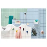 IKEA TISKEN (ИКЕА ТИСКЕН) — Держатель для бумаги с присоской, белый — фото 4