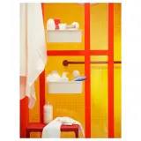 IKEA TISKEN (ИКЕА ТИСКЕН) — Корзина с присосками, белая — фото 2