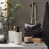 IKEA STORAVAN (ИКЕА СТОРАВАН) — Набор для ванной комнаты, 3 предмета, белый — фото 5