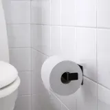 IKEA SKOGSVIKEN (ИКЕА СКОГСВИКЕН) — Держатель для туалетной бумаги, черный — фото 2