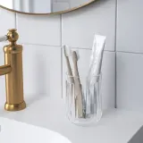 IKEA SILVTJÄRN (ИКЕА СИЛВТЙЭРН) — Тумблер для зубных щеток — фото 2