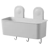 IKEA RÅNEN (ИКЕА РОНЕН) — Мыльница/крючок/корзина для душа, 26x21 см — фото 1