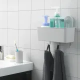 IKEA RÅNEN (ИКЕА РОНЕН) — Мыльница/крючок/корзина для душа, 26x21 см — фото 3