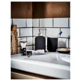 IKEA EKOLN (ИКЕА ЕКОЛН) — Дозатор для мыла, темно-серый — фото 5