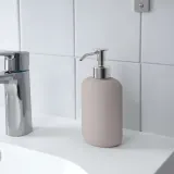 IKEA EKOLN (ИКЕА ЕКОЛН) — Дозатор для мыла, бежевый — фото 2