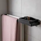 IKEA SKOGSVIKEN (ИКЕА СКОГСВИКЕН) — Поднос, черный, 10x15 см — фото 3
