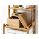 IKEA DRAGAN (ИКЕА ДРАГАН) — Коробка, 3 шт, бамбук, 23x17x14 см — фото 3