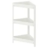 IKEA VESKEN (ИКЕА ВЕСКЕН) — Угловой блок, белый, 33x33x71 см — фото 1