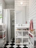 IKEA VESKEN (ИКЕА ВЕСКЕН) — Угловой блок, белый, 33x33x71 см — фото 4