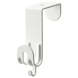IKEA SEKINER (ИКЕА СЕКИНЕР) — Дверной крючок, белый — фото 1