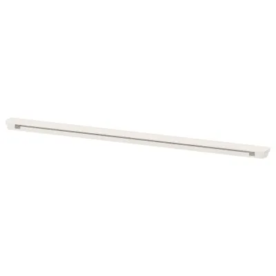 IKEA ENHET (ИКЕА ЕНХЕТ) — Перекладина для крючков, белая, 37 см