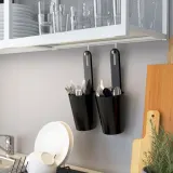 IKEA ENHET (ИКЕА ЕНХЕТ) — Перекладина для крючков, белая, 37 см — фото 2