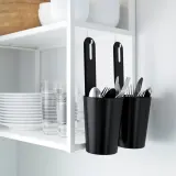 IKEA ENHET (ИКЕА ЕНХЕТ) — Перекладина для крючков, белая, 37 см — фото 4