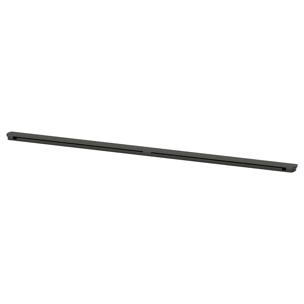 IKEA ENHET (ИКЕА ЕНХЕТ) — Перекладина для крючков, антрацит, 57 см