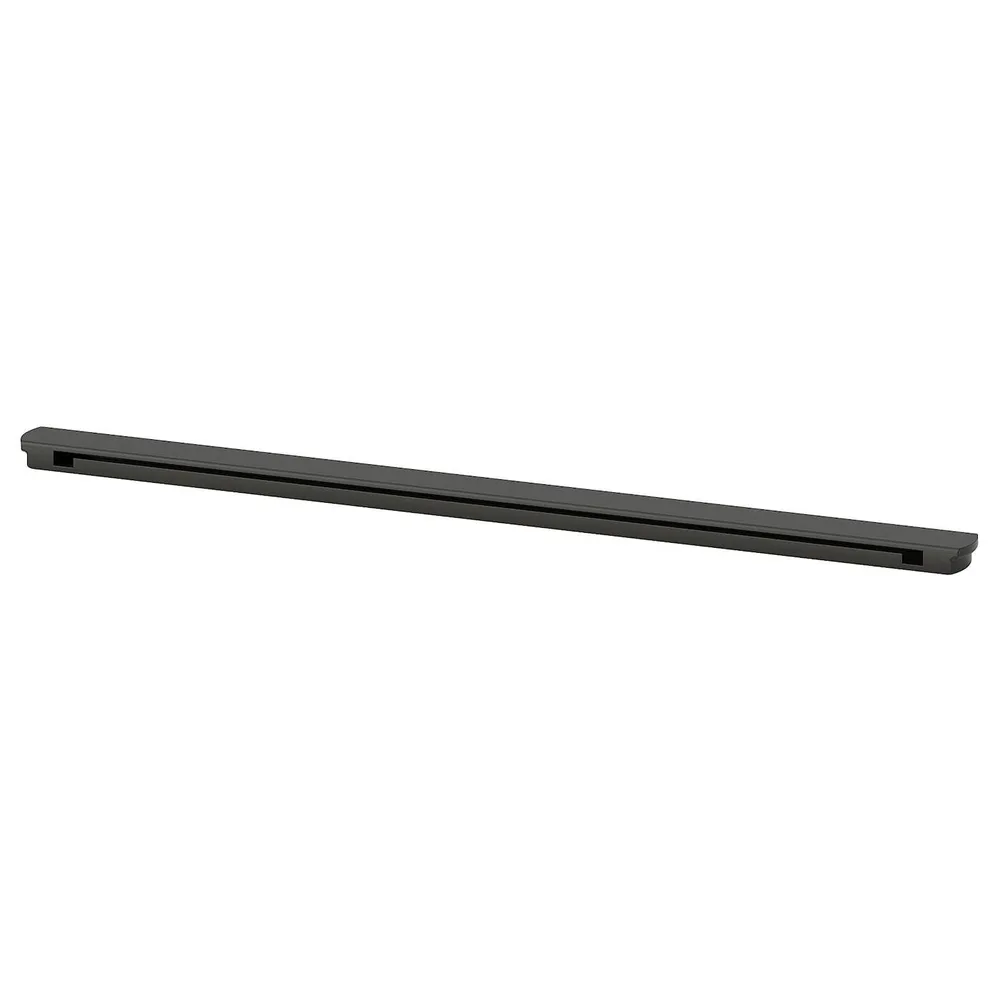 IKEA ENHET (ИКЕА ЕНХЕТ) — Перекладина для крючков, антрацит, 37 см