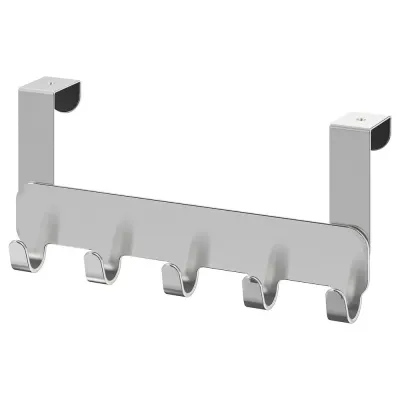 IKEA BROGRUND (ИКЕА БРОГРУНД) — Дверная вешалка, нержавеющая сталь