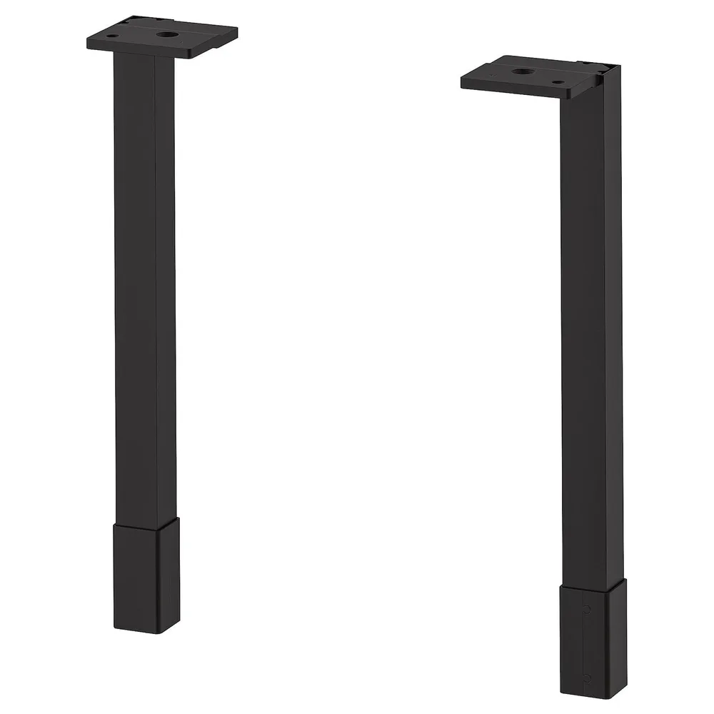 IKEA ENHET (ИКЕА ЕНХЕТ) — Ножки шкафа, антрацит, 23,5 см