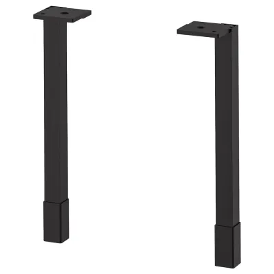 IKEA ENHET (ИКЕА ЕНХЕТ) — Ножки шкафа, антрацит, 23,5 см