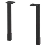 IKEA ENHET (ИКЕА ЕНХЕТ) — Ножки шкафа, антрацит, 23,5 см — фото 1